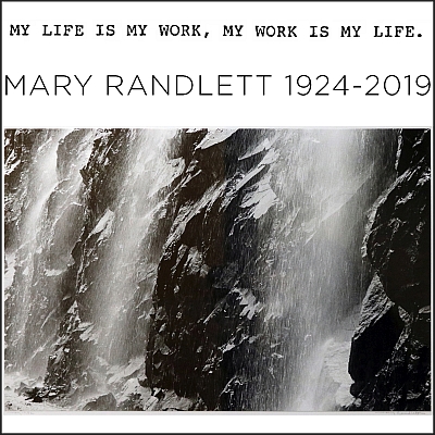 Mary Randlett 1924-2019: In Remembrance